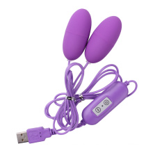 Productos adultos del sexo del vibrador dual de las mujeres juega 100% a prueba de agua